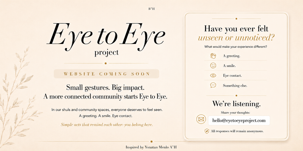 Eye To Eye Project Flyer